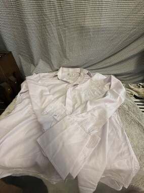 Angelino for Bermuda Long Sleeve Button-Down Shirt, Size XL